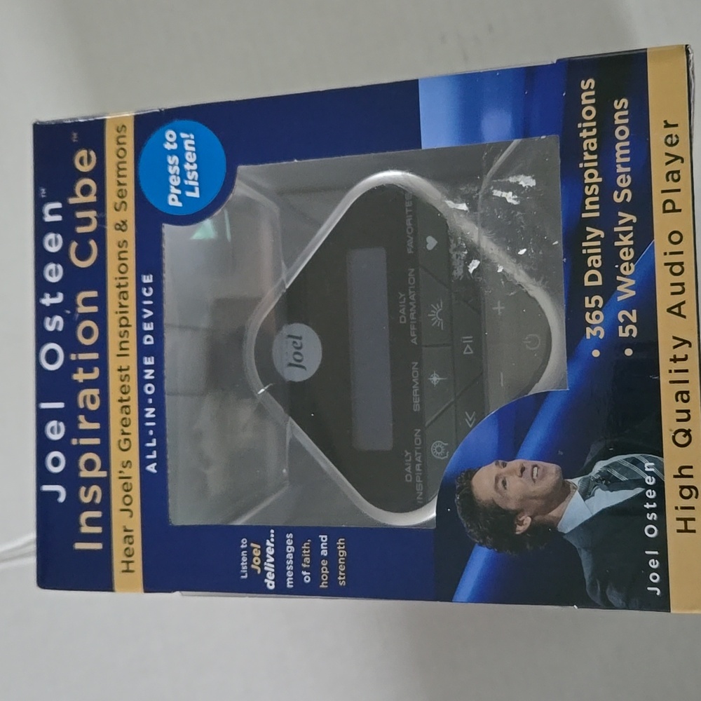 JOEL OSTEEN INSPIRATION CUBE